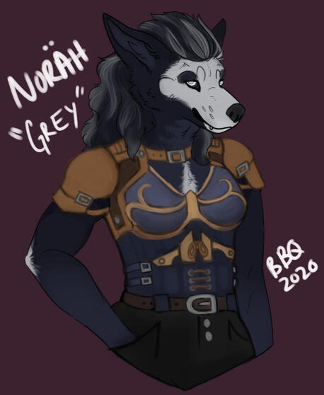 Norah - Halfbody Semi-painted