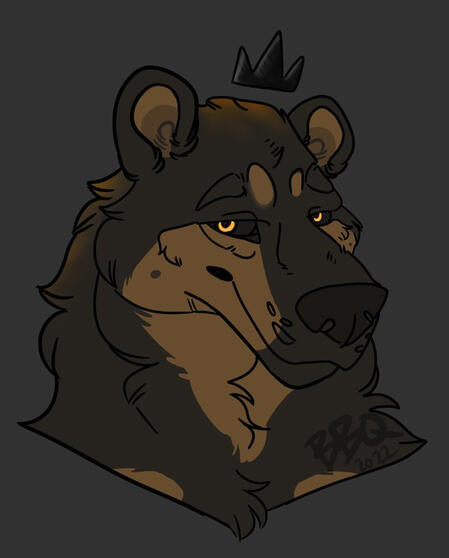 Personal Flat Color Headshot